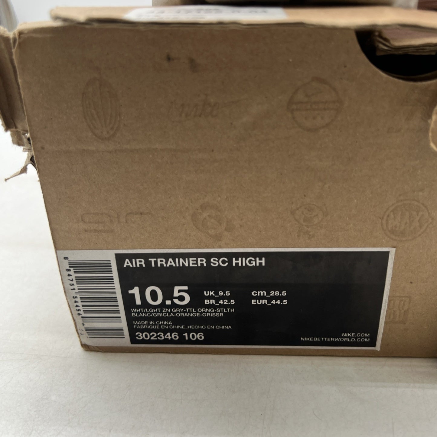 Size 10.5 - Nike Air Trainer SC Bo Jackson (302346-106)