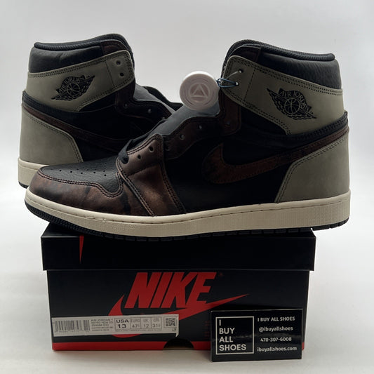 Size 13 - Air Jordan 1 Retro OG High Patina (555088-033)