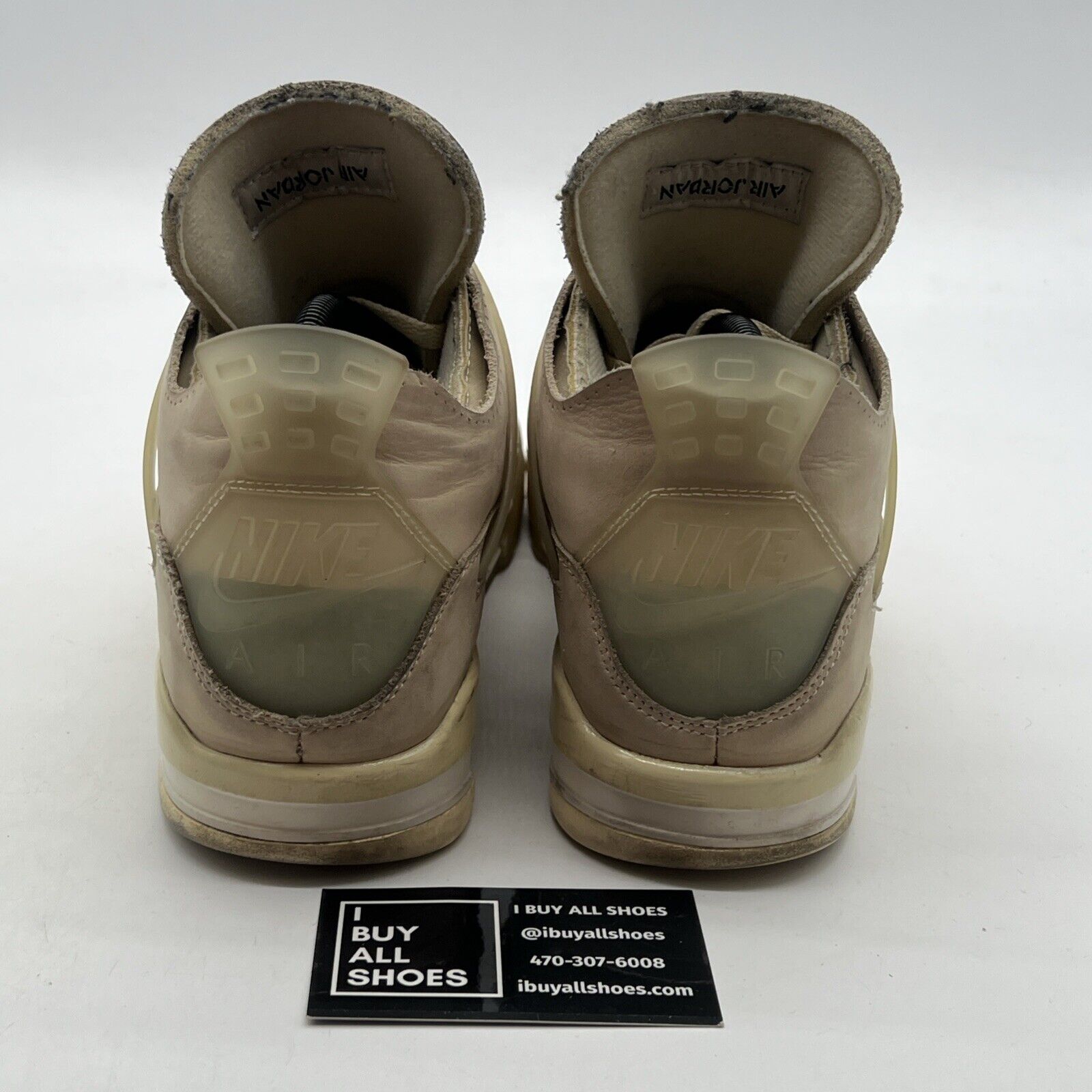 Size 10 - Air Jordan 4 SP x Off-White Mid Sail W (CV9388-100)