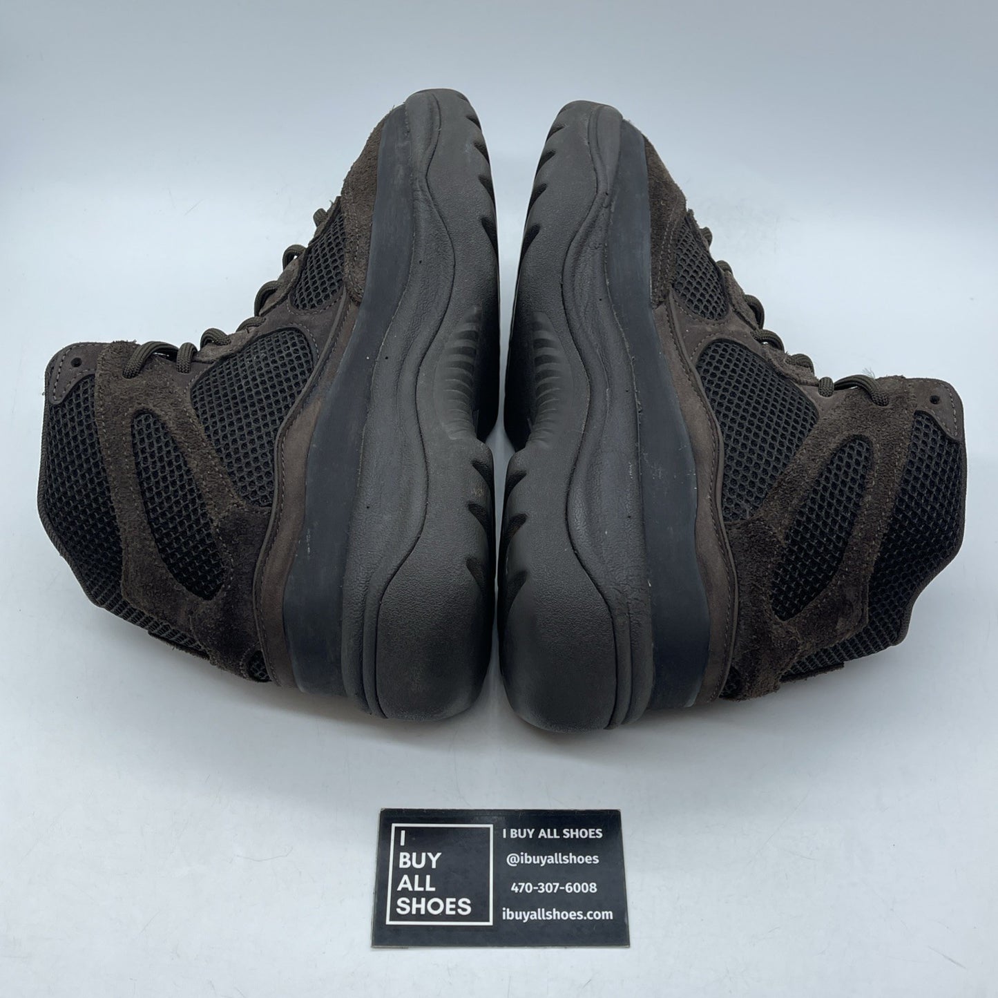 Size 8 - adidas Yeezy Desert Boot High Oil Brown Suede Leather (EG6463)