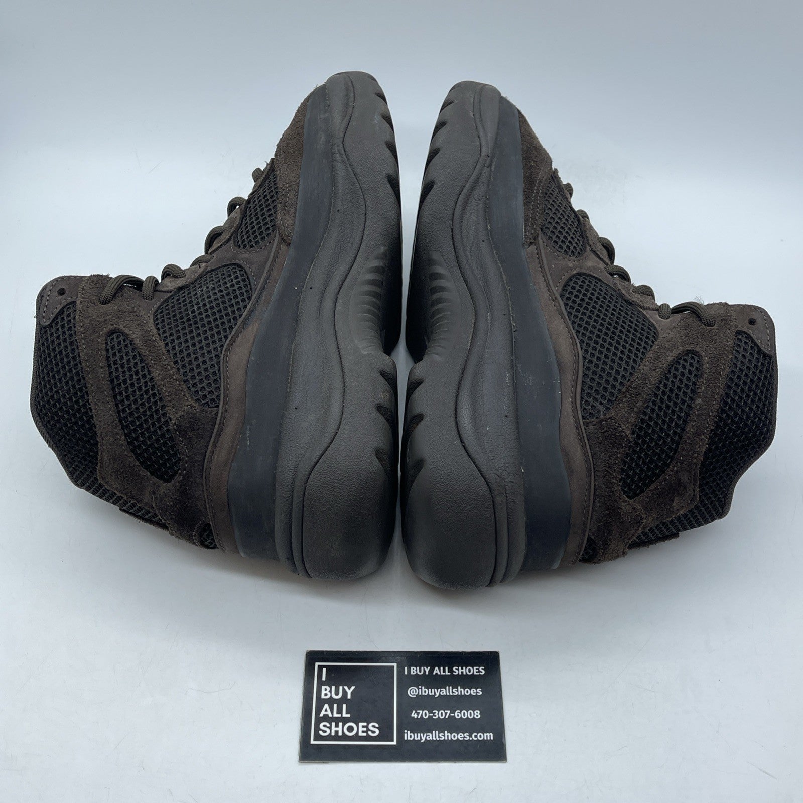 Size 8 - adidas Yeezy Desert Boot High Oil Brown Suede Leather (EG6463)