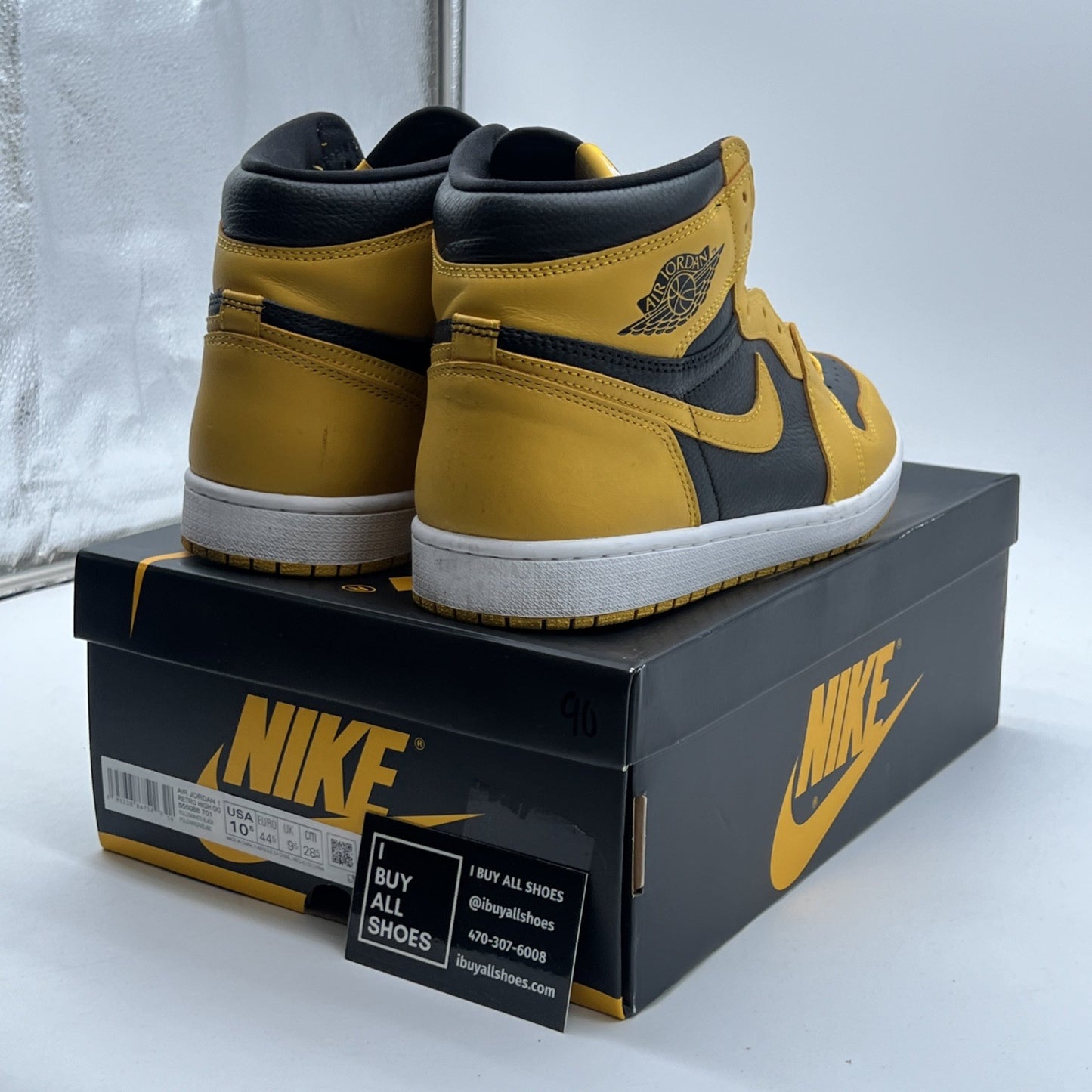 Size 10.5 - Air Jordan 1 Retro OG High Pollen (555088-701)
