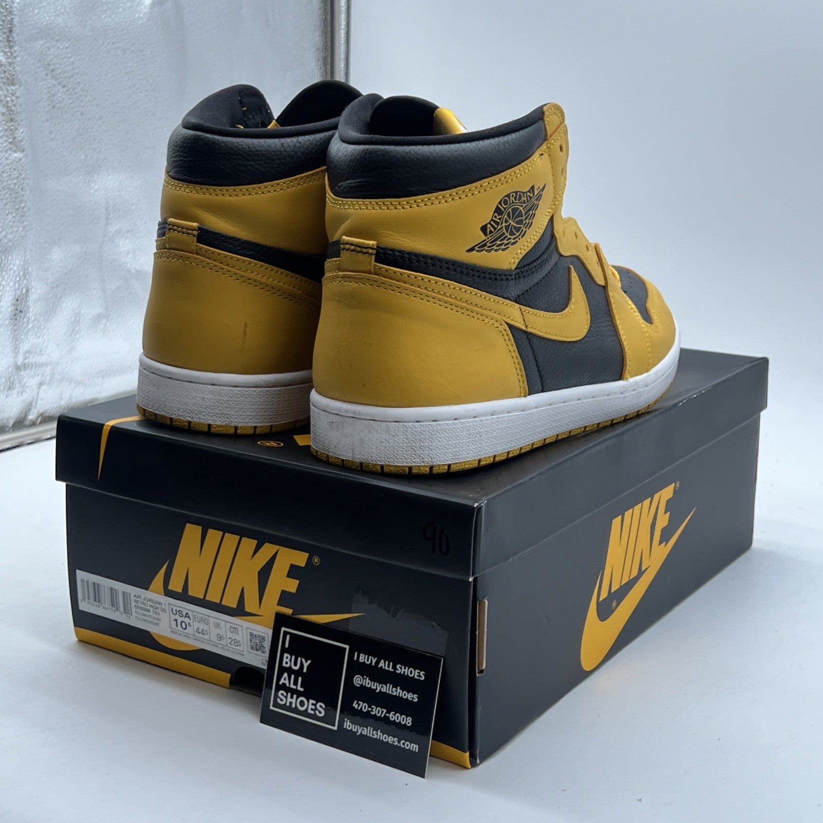 Size 10.5 - Air Jordan 1 Retro OG High Pollen (555088-701)