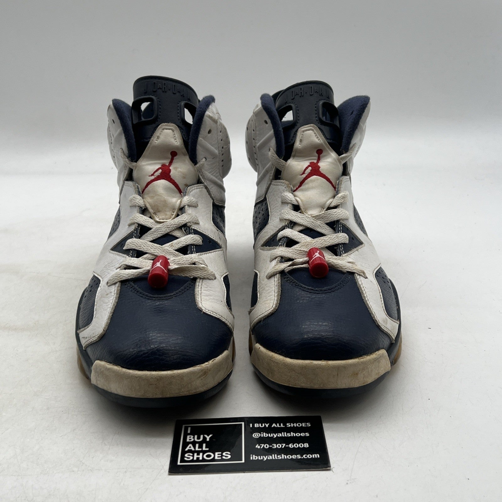 Size 11 - Air Jordan 6 Retro 2012 Olympic (384664-130)