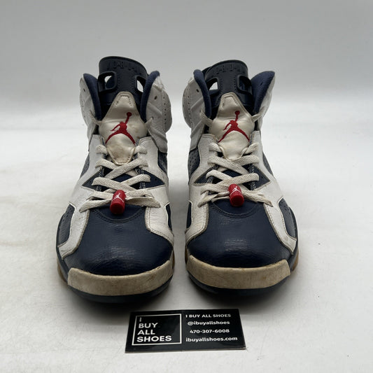 Size 11 - Air Jordan 6 Retro 2012 Olympic (384664-130)
