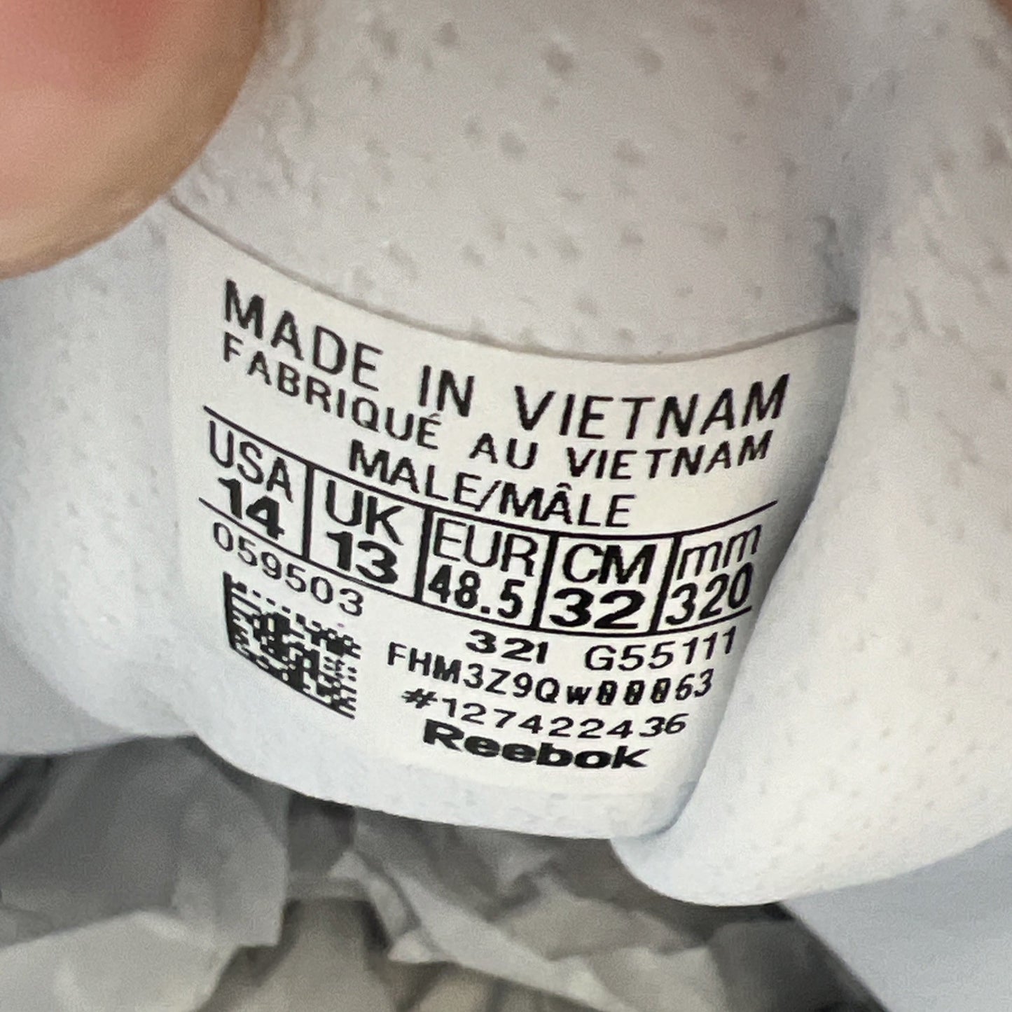 Size 14 - Reebok Answer 4 2021 Step Over (G55111)
