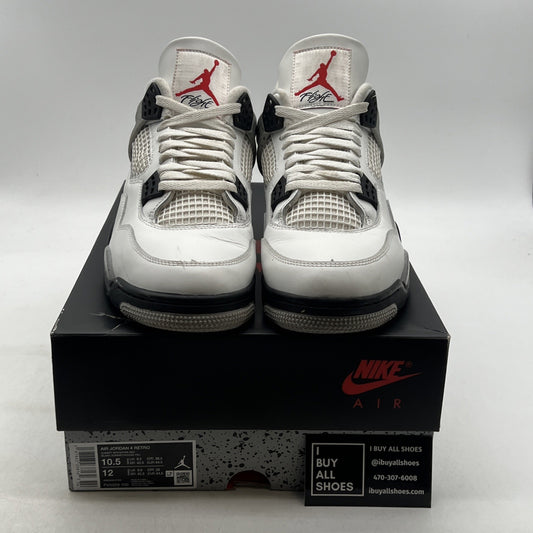 Size 10.5 - Air Jordan 4 Retro OG 2025 White Cement (FV5029-100)