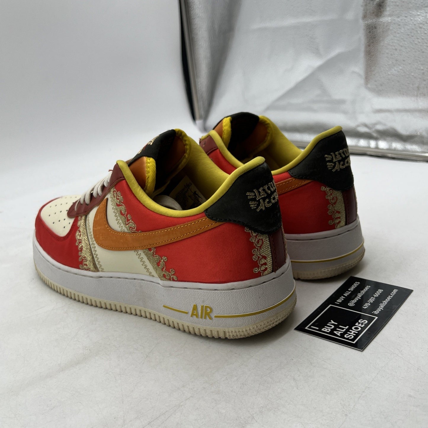 Size 10 - Nike Air Force 1 '07 LV8 Little Accra (DV4463-600)