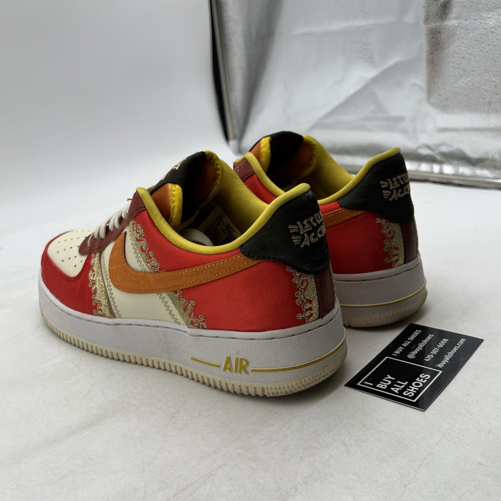 Size 10 - Nike Air Force 1 '07 LV8 Little Accra (DV4463-600)
