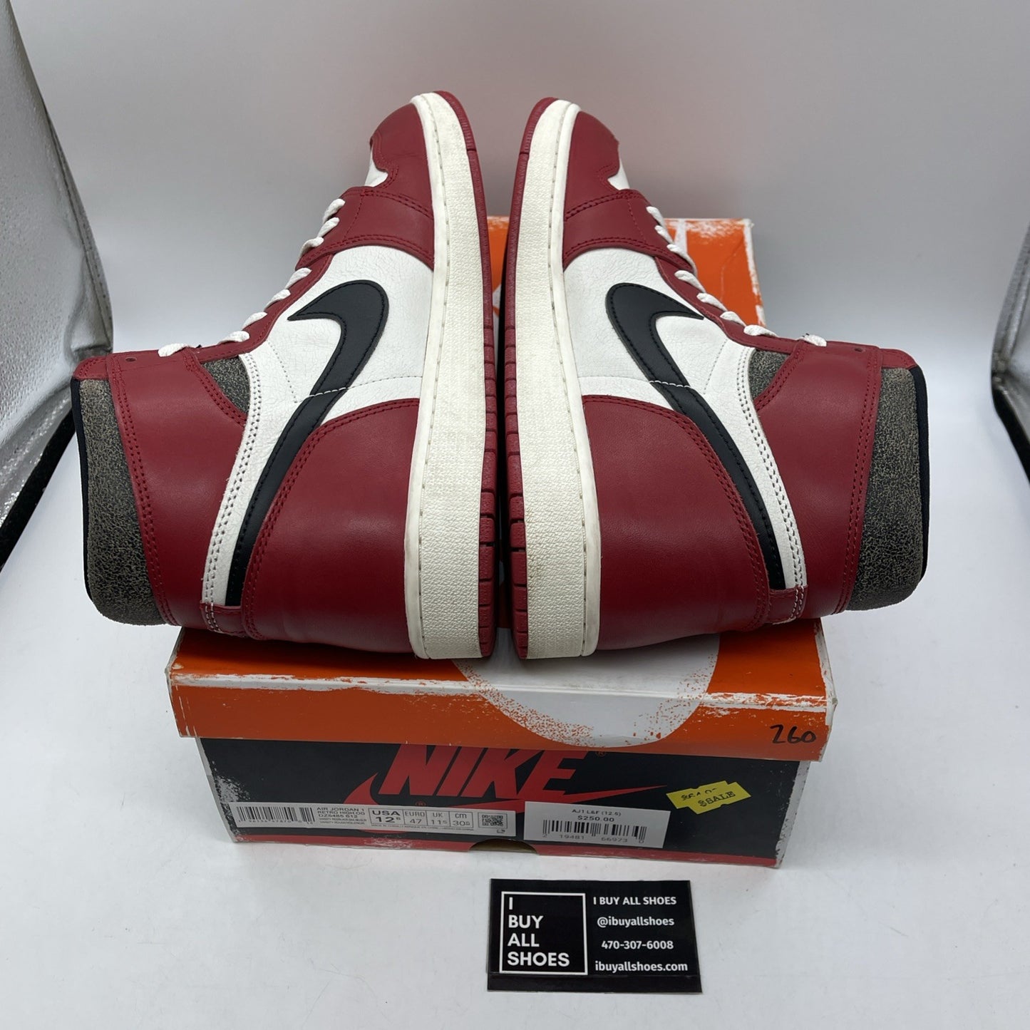 Size 12.5 - Jordan 1 Retro High OG Chicago Reimagined Lost & Found (DZ5485-612)