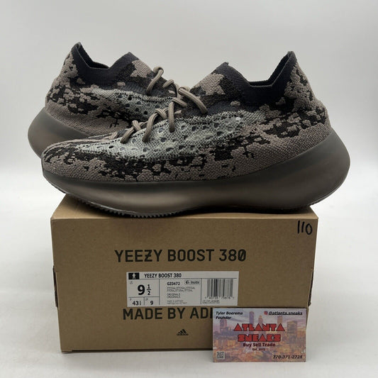 Size 9.5 - adidas Yeezy Boost 380 Stone Salt Grey Black (GZ0472)