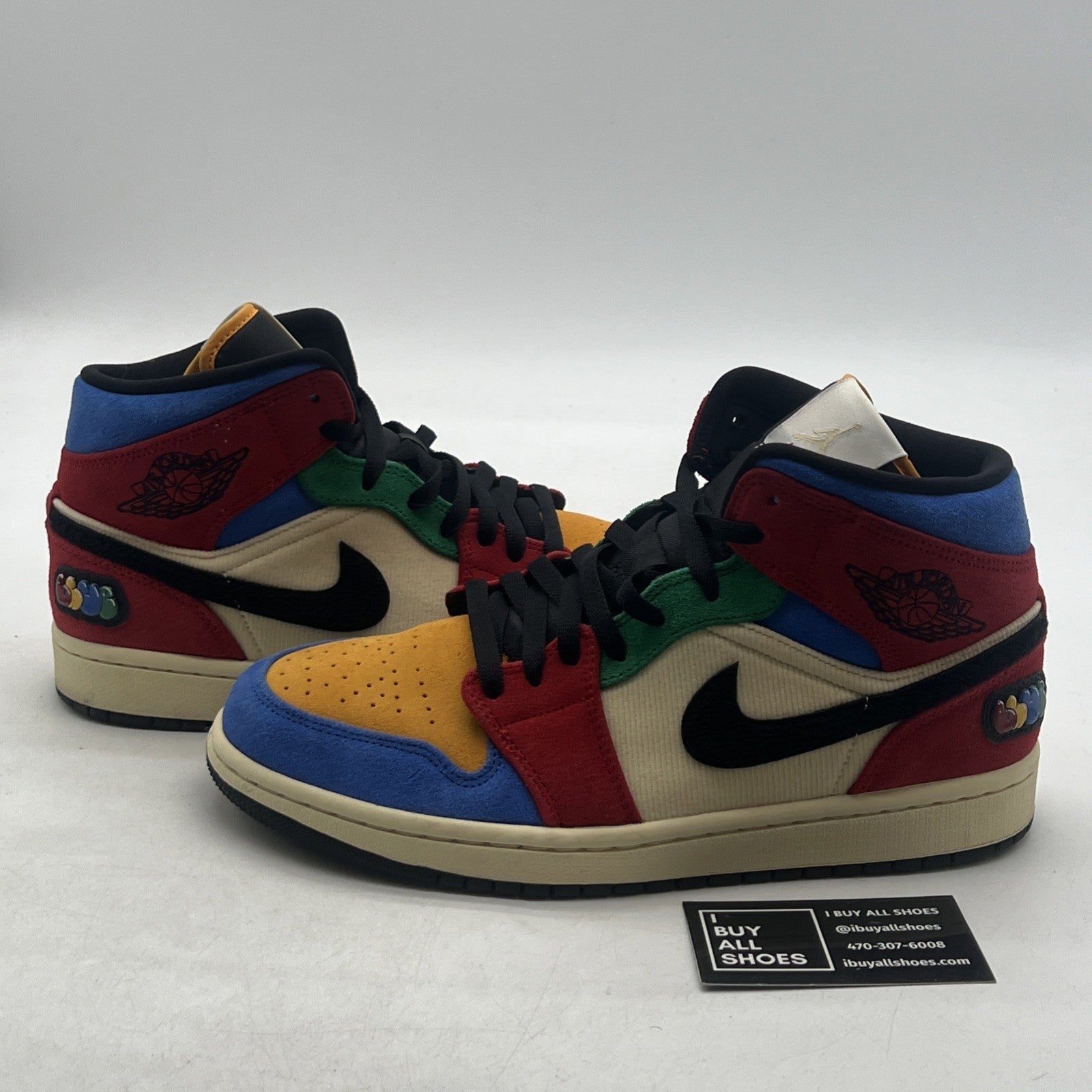 Size 9.5 - Blue The Great x Air Jordan 1 Mid Fearless (CU2805-100)