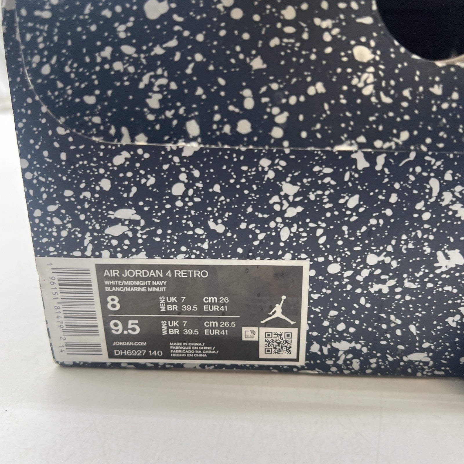 Size 8 - Air Jordan 4 Retro Mid Midnight Navy (DH6927-140)