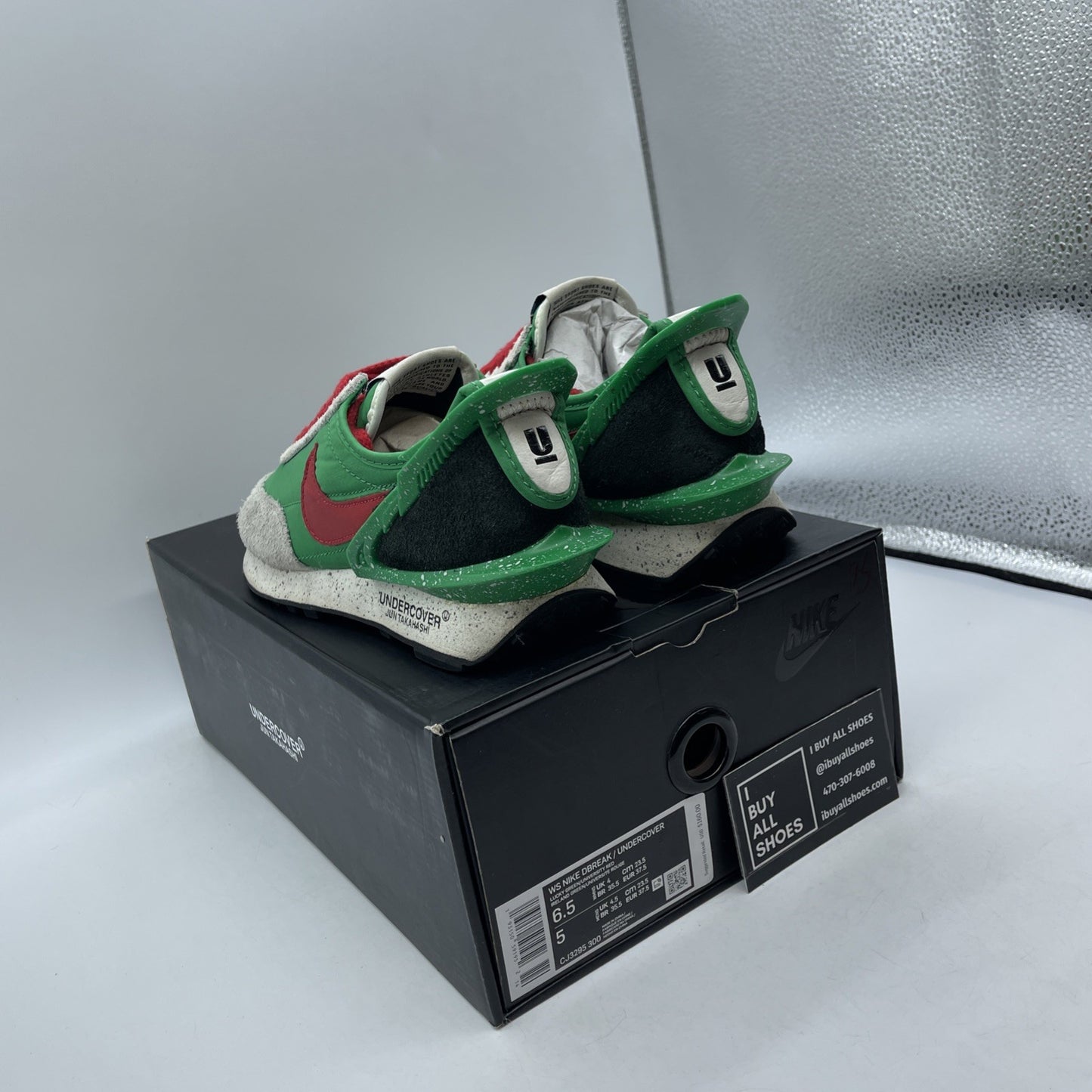 Size 6.5W - Nike Undercover x Daybreak Lucky Green Suede Leather (CJ3295-300)
