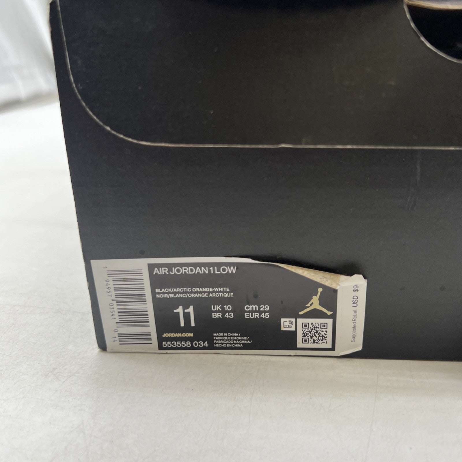 Size 11 - Air Jordan 1 Low Crimson Tint (553558-034)