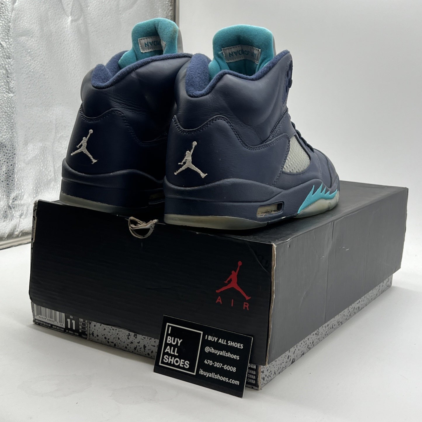 Size 11 - Air Jordan 5 Retro Pre-Grape (136027-405)