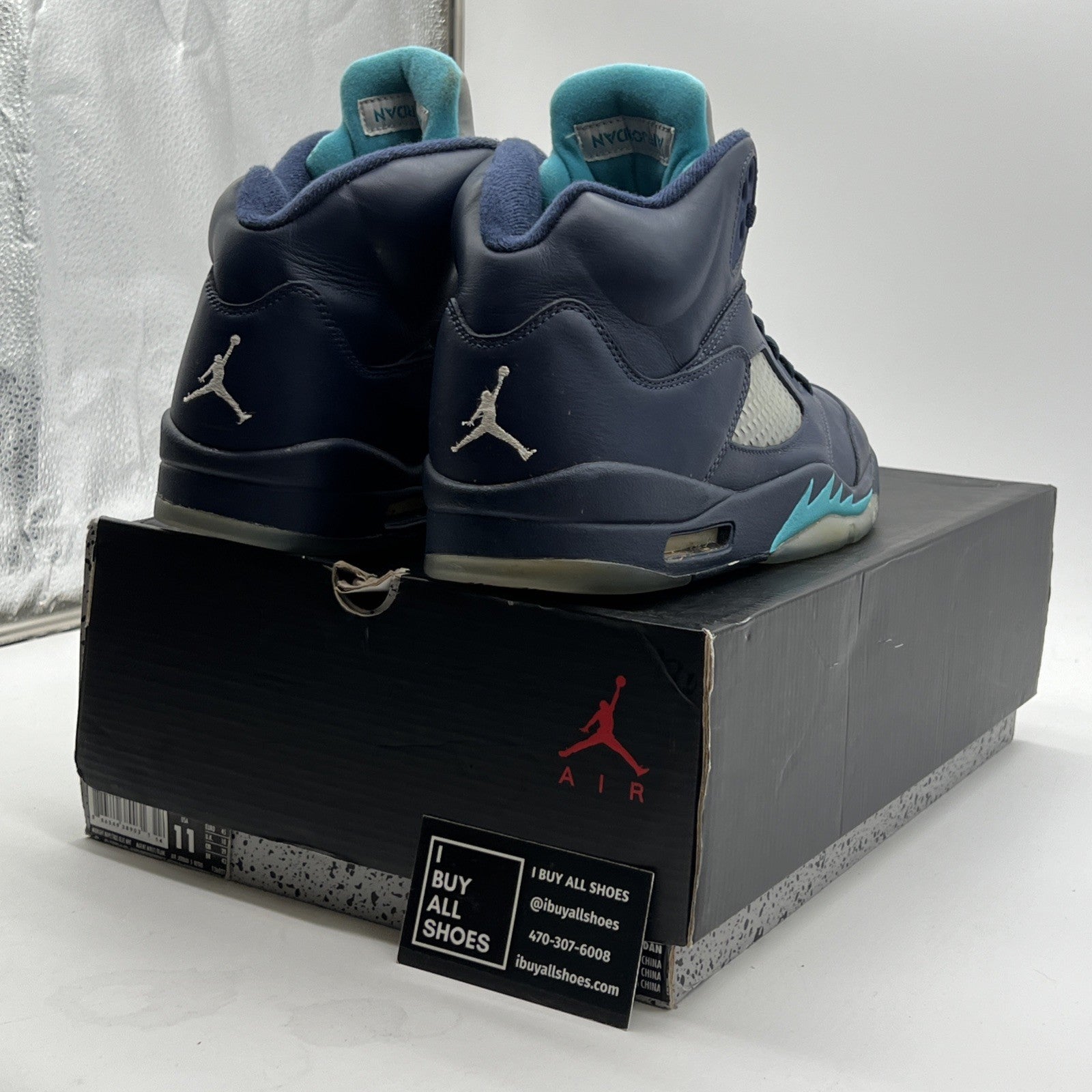Size 11 - Air Jordan 5 Retro Pre-Grape (136027-405)