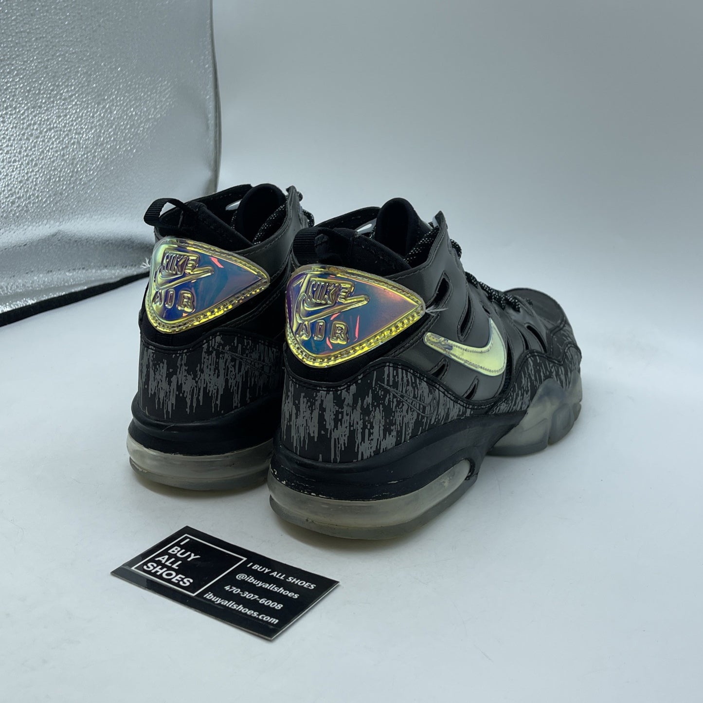 Size 9.5 - Nike Air Trainer Max 94 PRM QS Super Bowl Grey Black (632194-002)