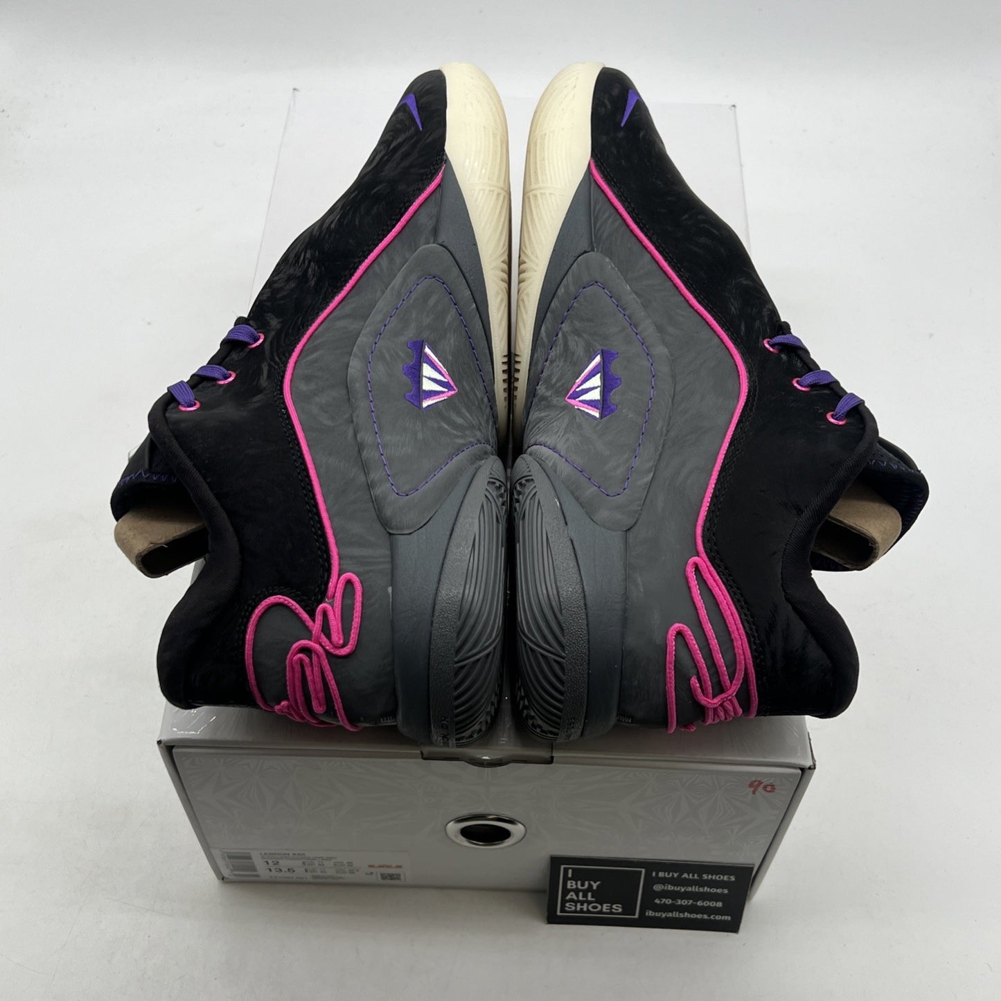 Size 12 - Nike LeBron 22 Blacklight (FZ1094-001)