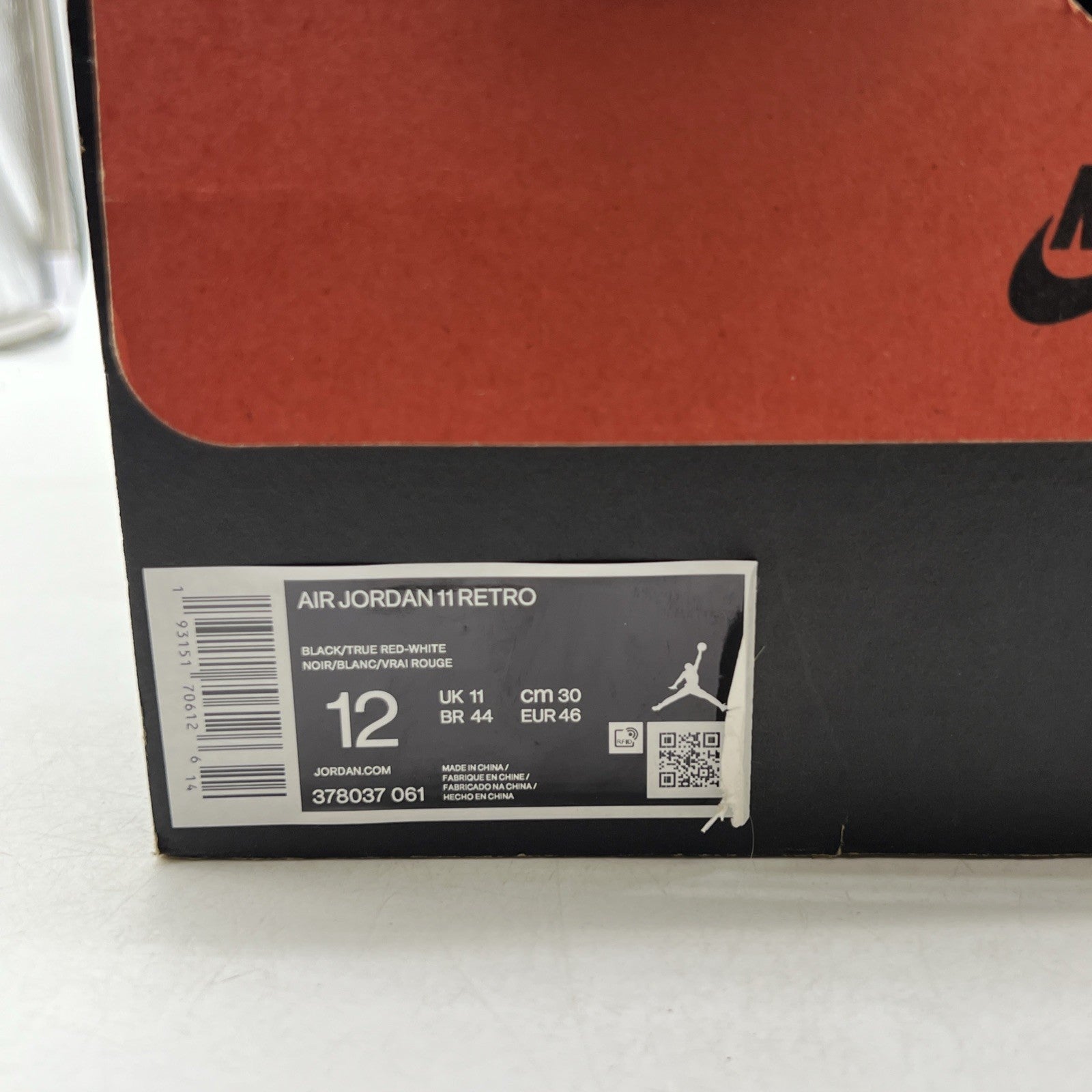 Size 12 - Air Jordan 11 Retro High Bred (378037-061)