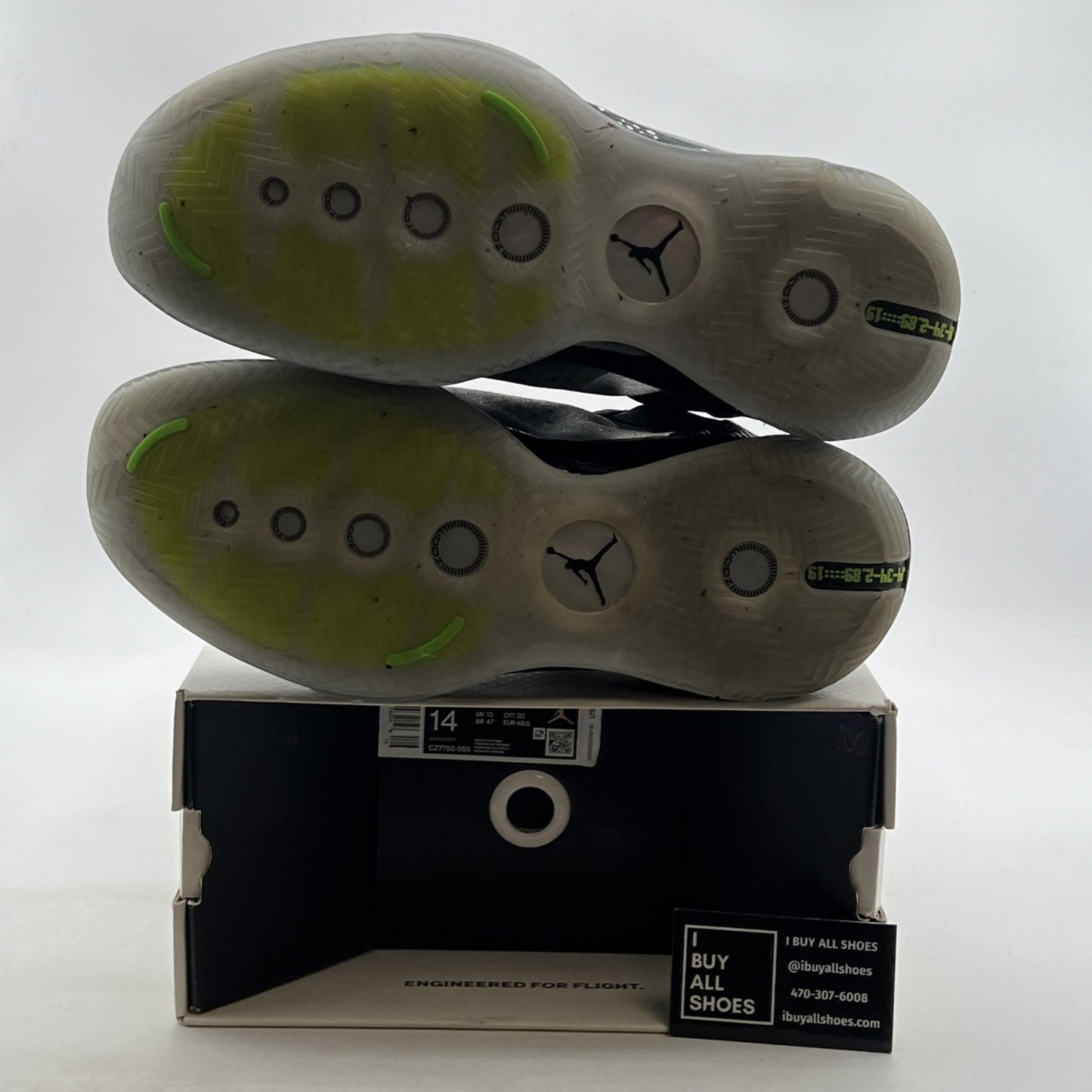 Size 14 - Air Jordan 34 Low Vapor Green (CZ7750-003)