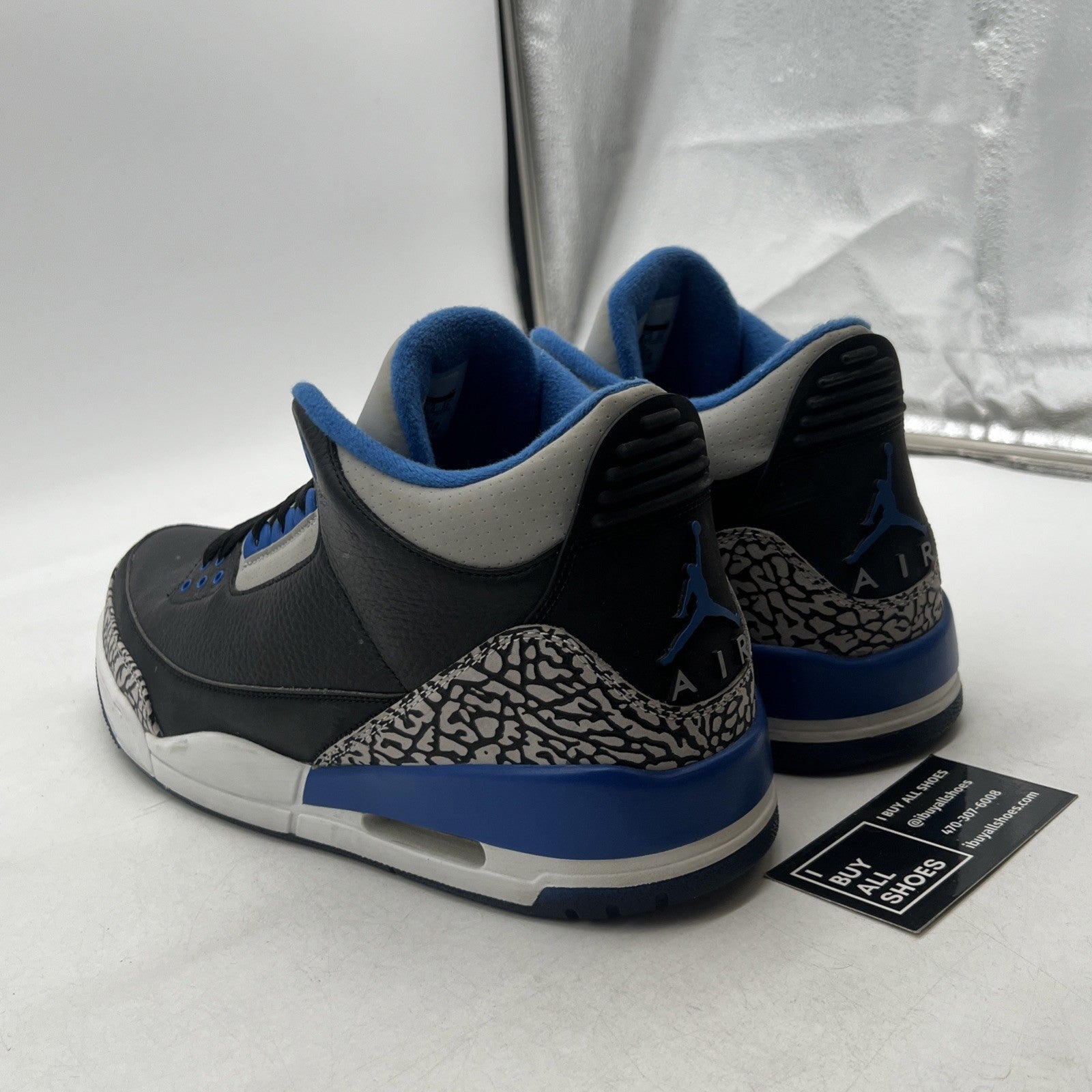 Size 14 - Air Jordan 3 Retro Sport Blue (136064-007)