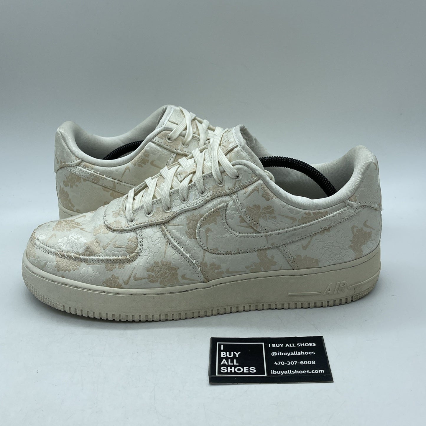 Size 13 - Nike Air Force 1 '07 PRM 3 Pale Ivory (AT4144-100)