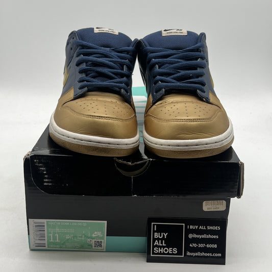 Size 11 - Nike Supreme x Dunk SB QS Low Metallic Gold (CK3480-700)