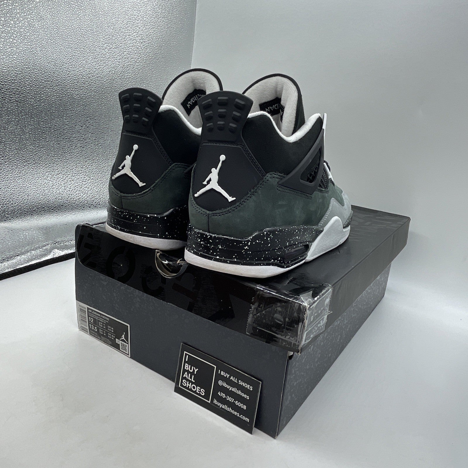 Size 12 - Air Jordan 4 Retro 2024 Fear (FQ8138-002)