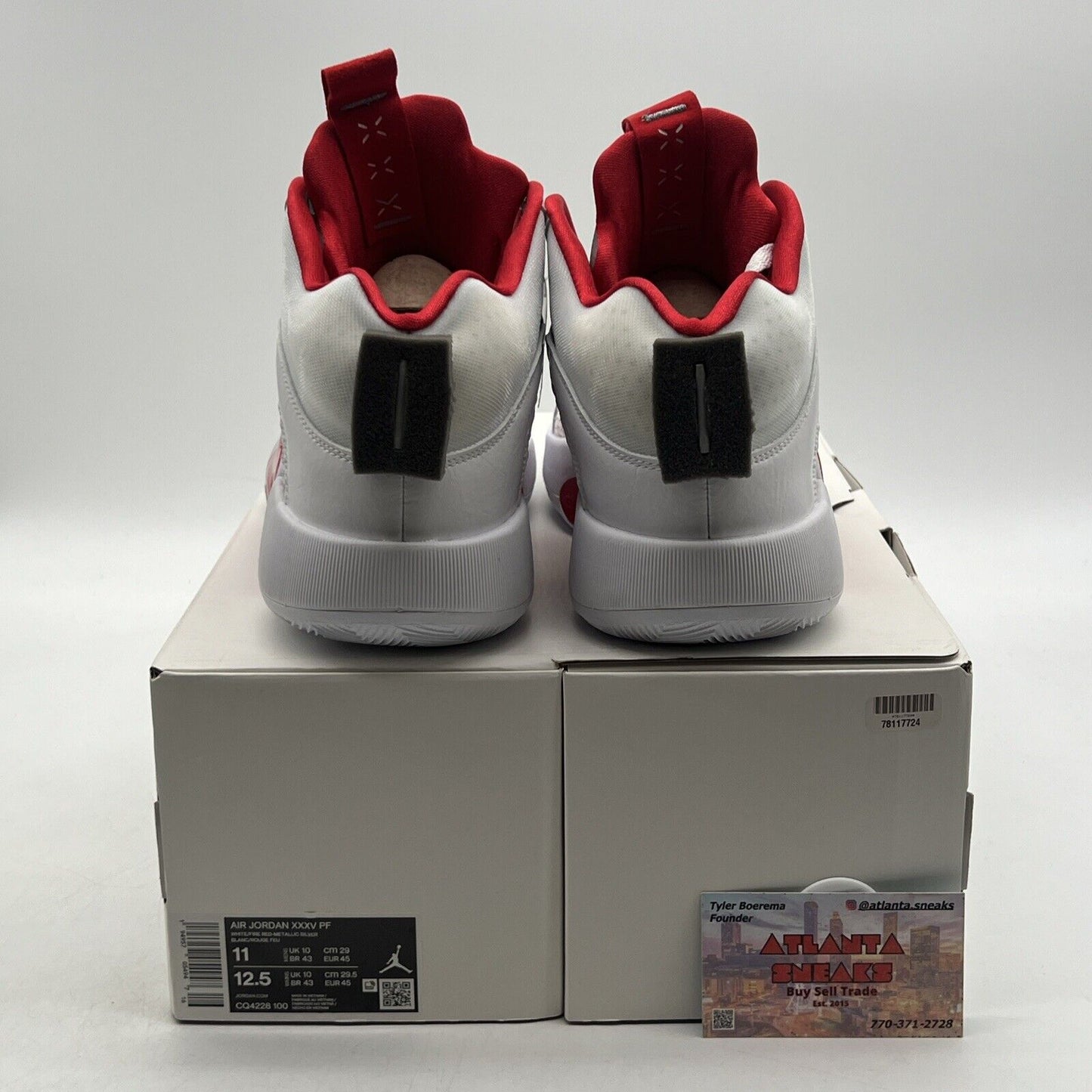 Size 11 - Air Jordan 35 PF Fire Red Alternate Leather (CQ4228-100)