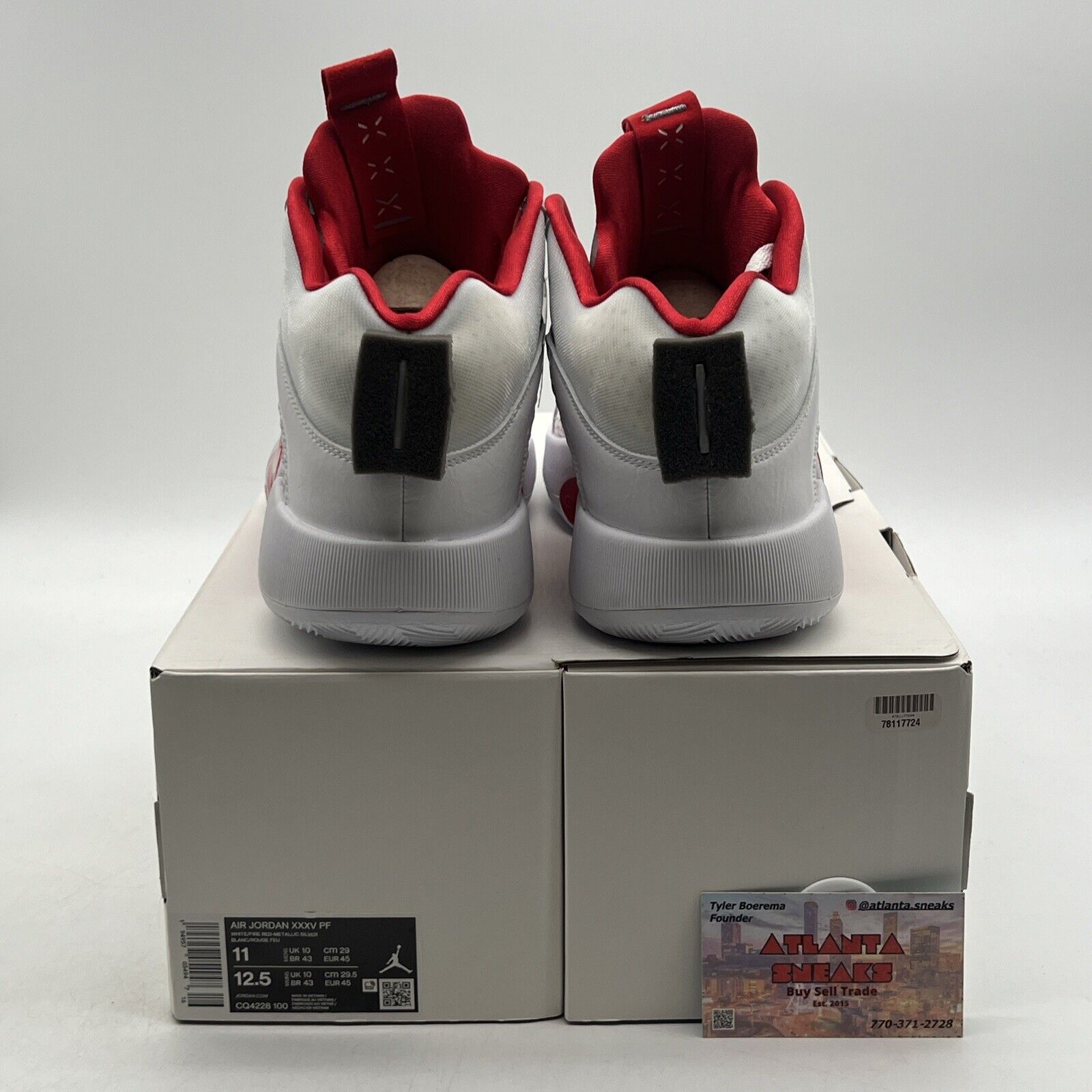 Size 11 - Air Jordan 35 PF Fire Red Alternate Leather (CQ4228-100)