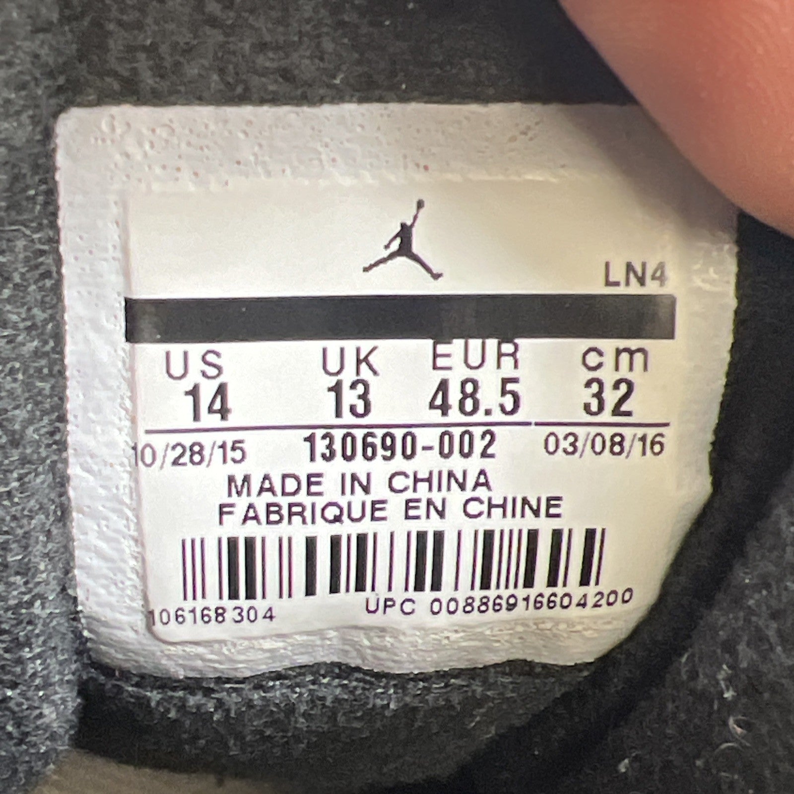 Size 14 - Air Jordan 12 Retro Mid Flu Game (130690-002)