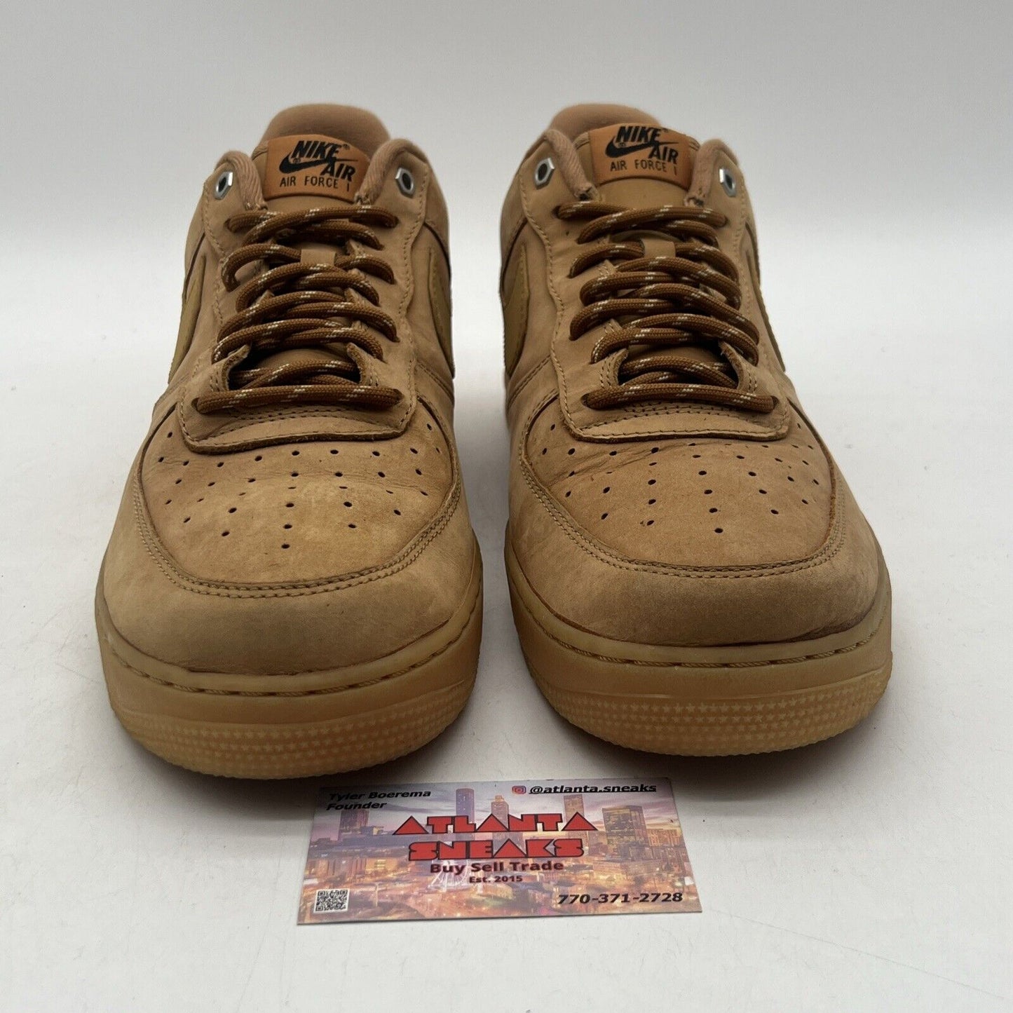 Size 13 - Nike Air Force 1 Low Flax 2019/2022 Suede (CJ9179-200)