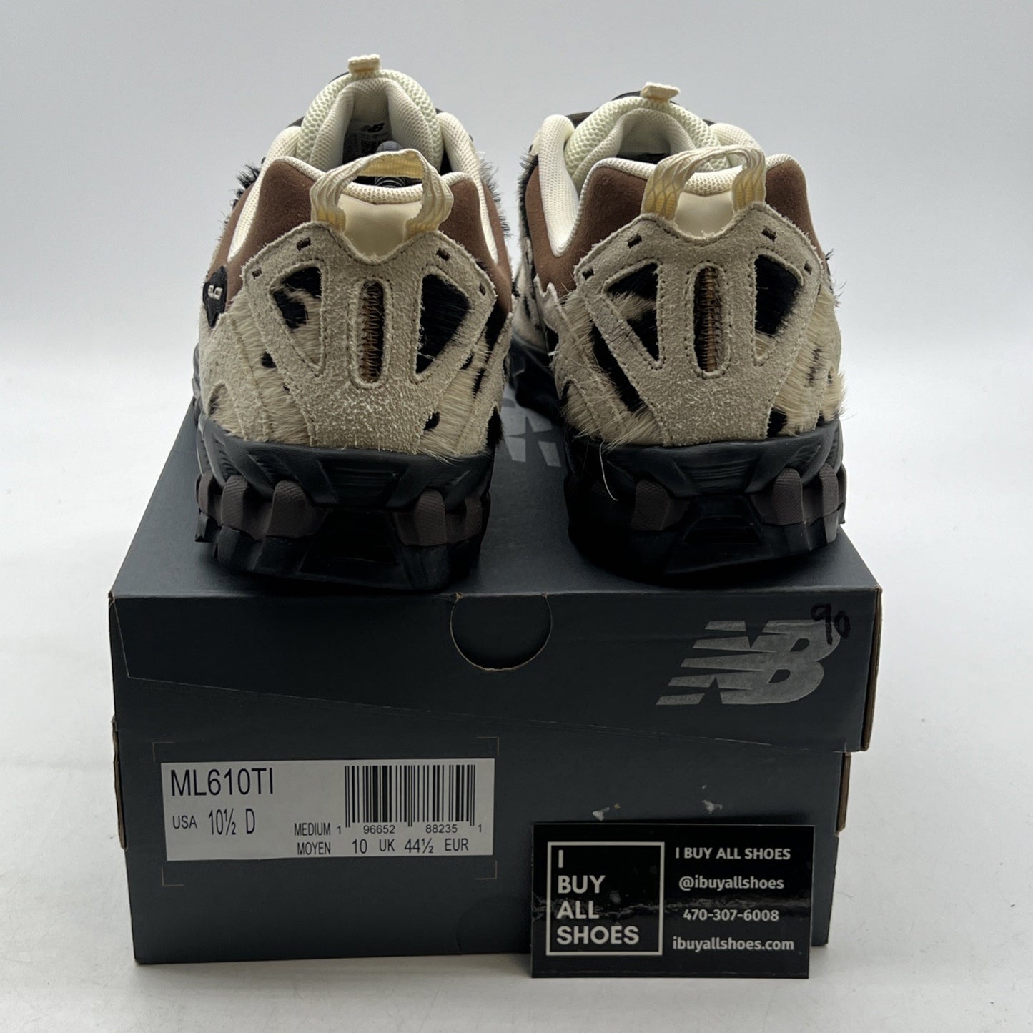 Size 10.5 - New Balance 610v1 Cow Print (ML610TI)