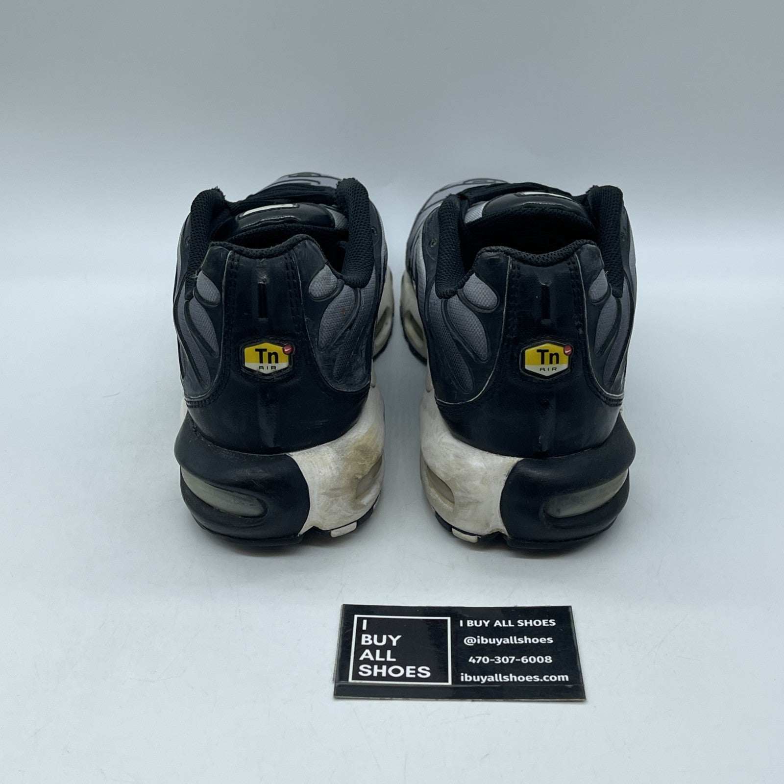 Size 12 - Nike Air Max Plus Wolf Grey Black (604133-076)
