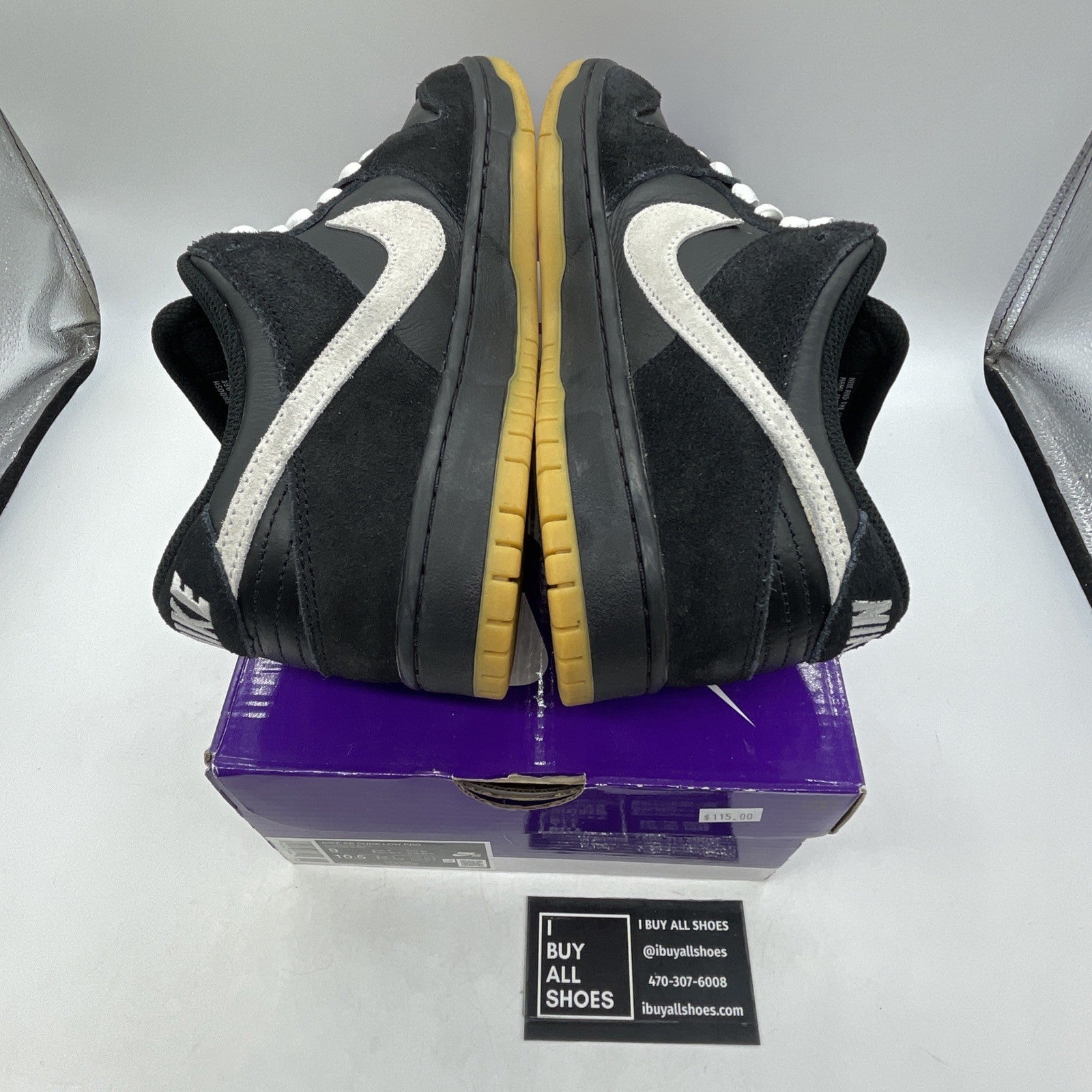 Size 9 - Nike Dunk Low SB Black Gum (CD2563-006)