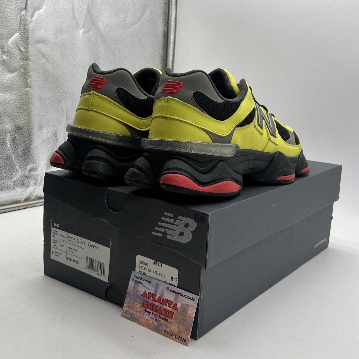 Size 13 - New Balance 9060 Tea Tree (U9060NRG)