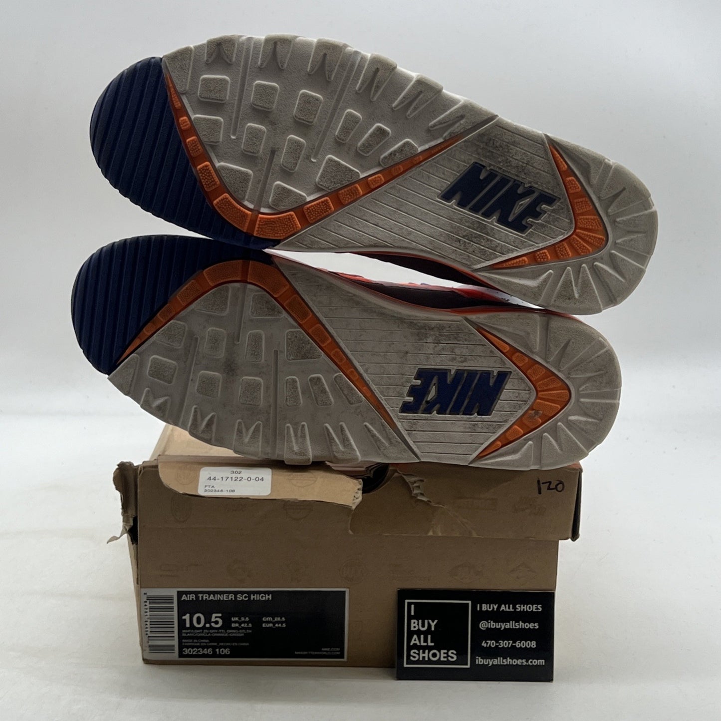 Size 10.5 - Nike Air Trainer SC Bo Jackson (302346-106)