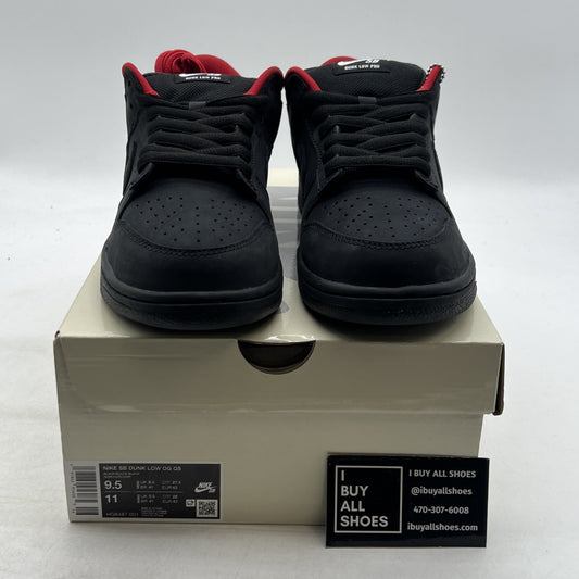 Size 9.5 - Supreme x Nike Dunk SB Low Black (HQ8487-001)