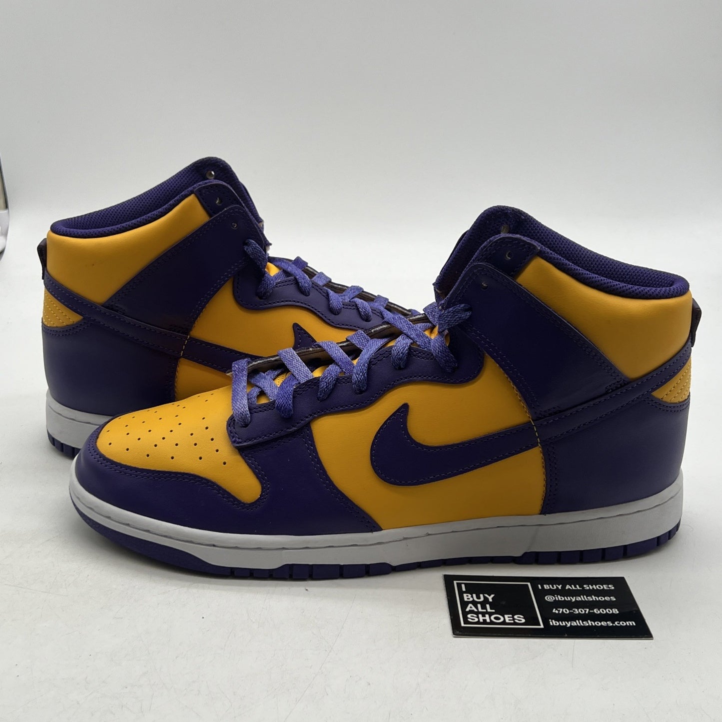 Size 13 - Nike Dunk High Lakers (DD1399-500)