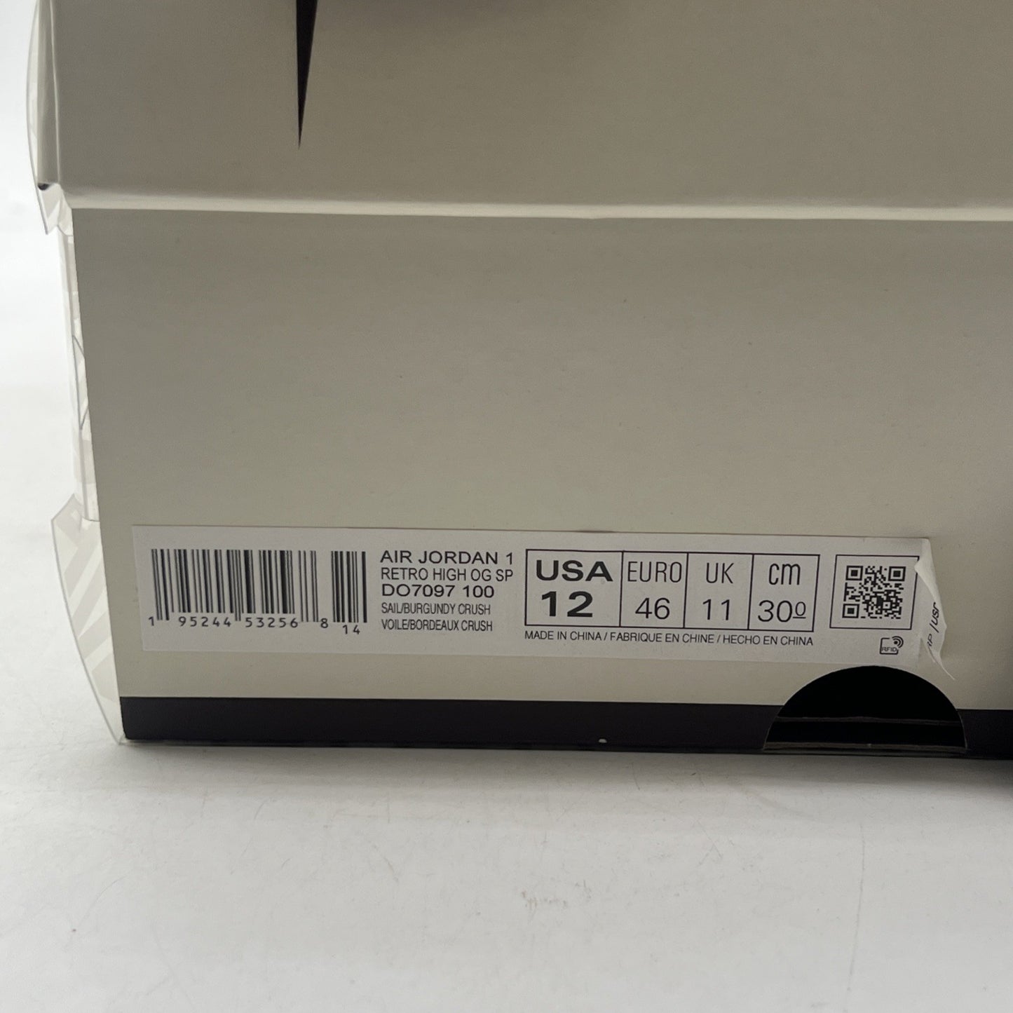 Size 12 - Air Jordan 1 OG x A Ma Maniere High Airness (DO7097-100)