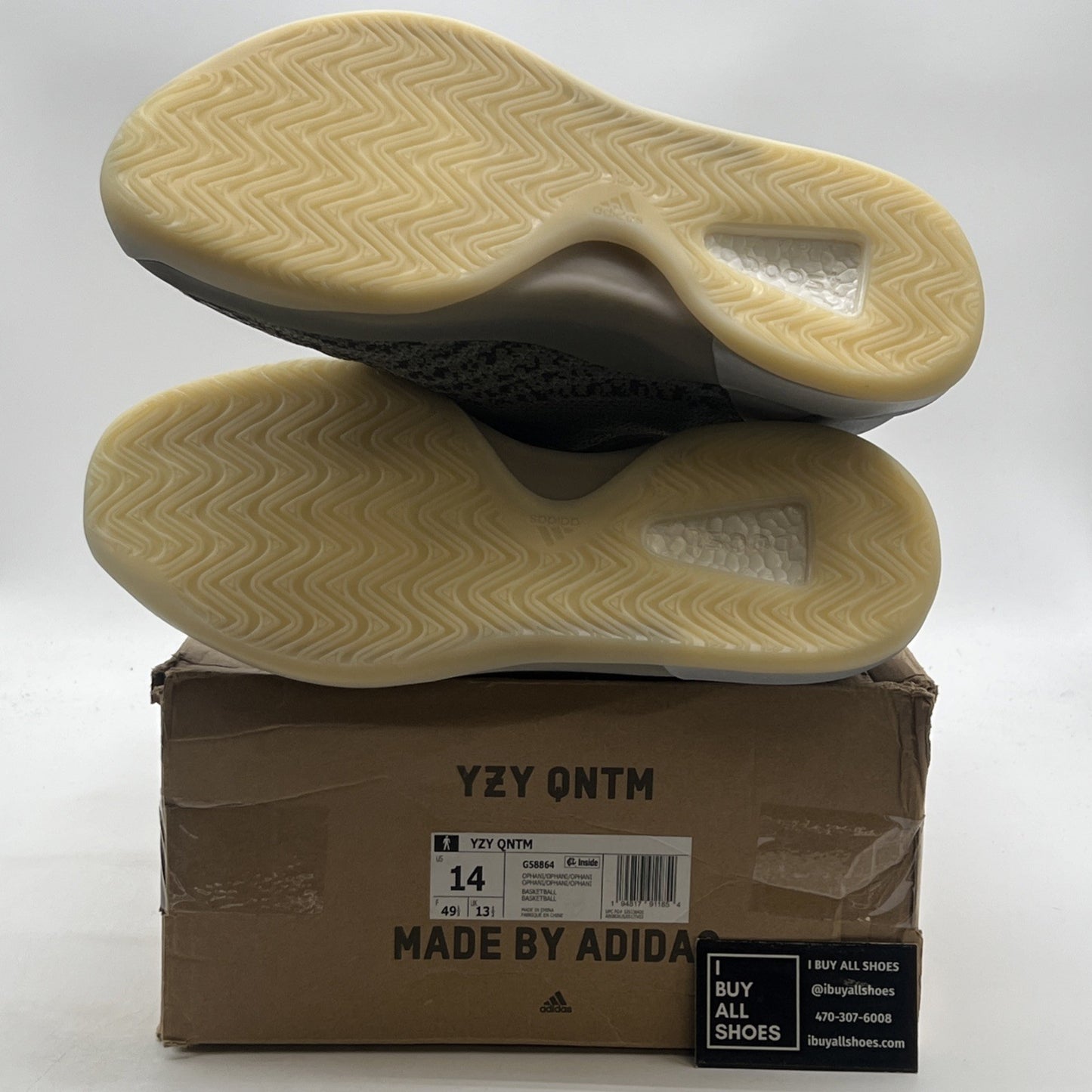Size 14 - adidas Yeezy Quantum Teal Blue (G58864)