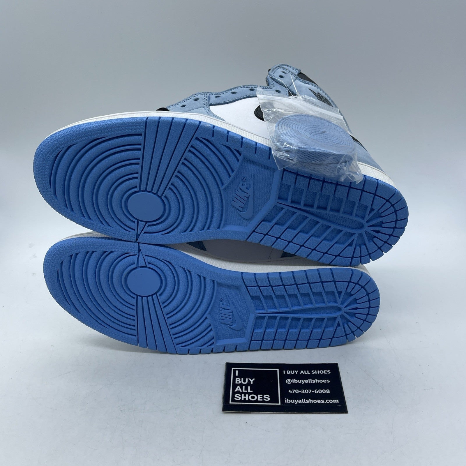 Size 6.5Y - Air Jordan 1 Retro OG High University Blue (575441-134)