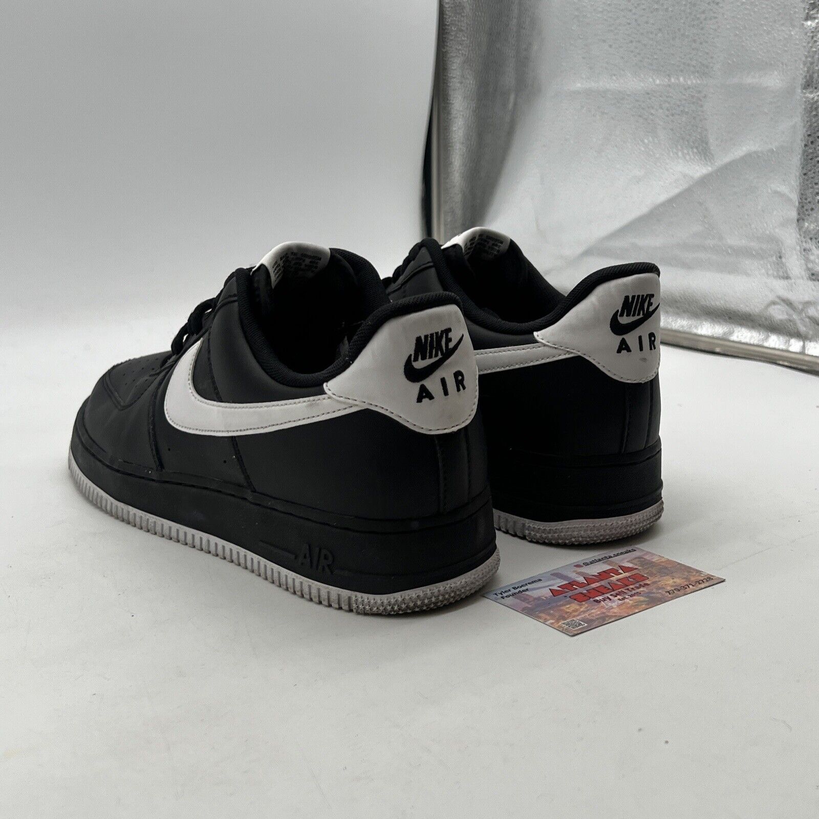 Size 11 - Nike Air Force 1 '07 Black White (DC2911-002)