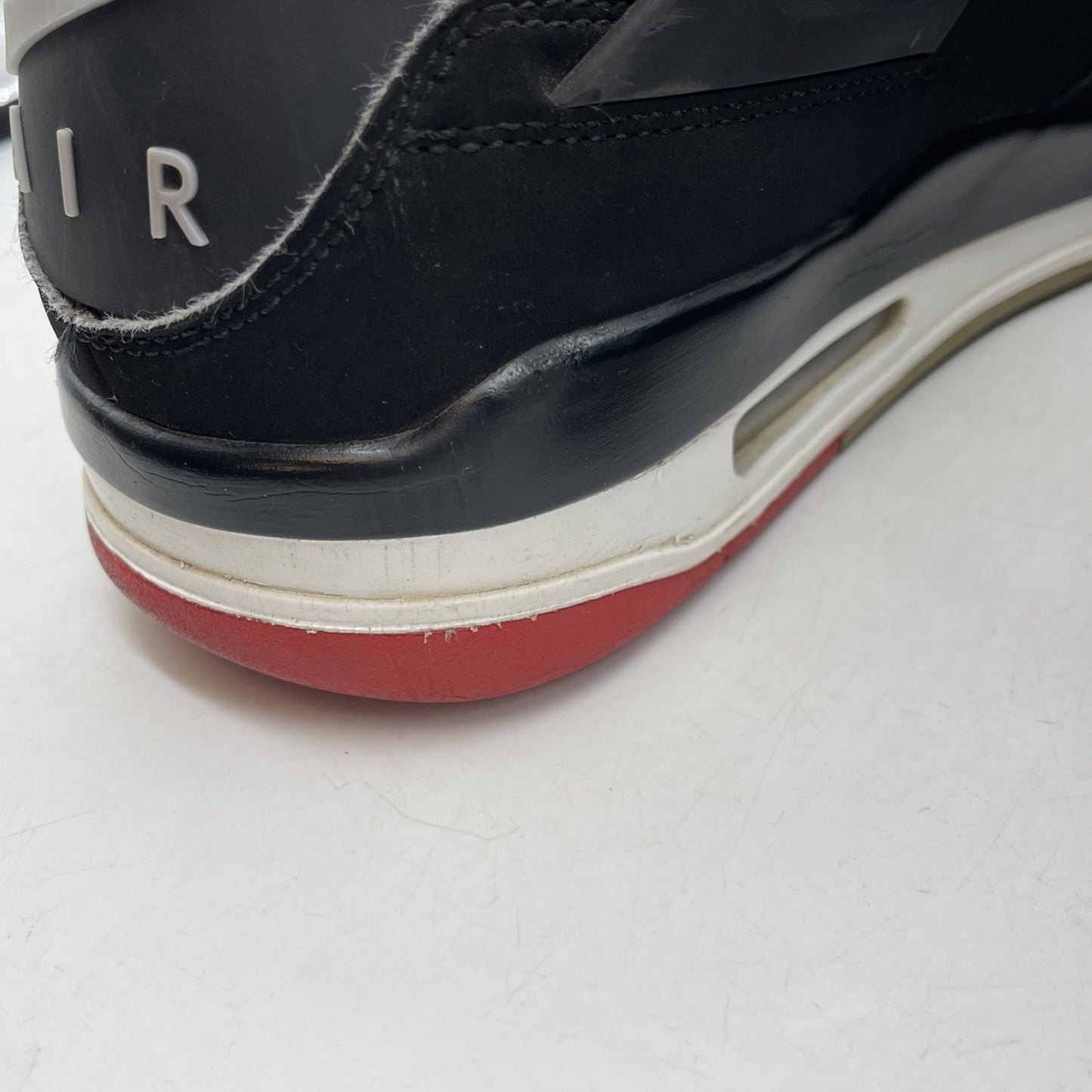 Size 11 - Jordan 4 Retro OG Mid Bred 2019 Black Grey Suede (308497-060)