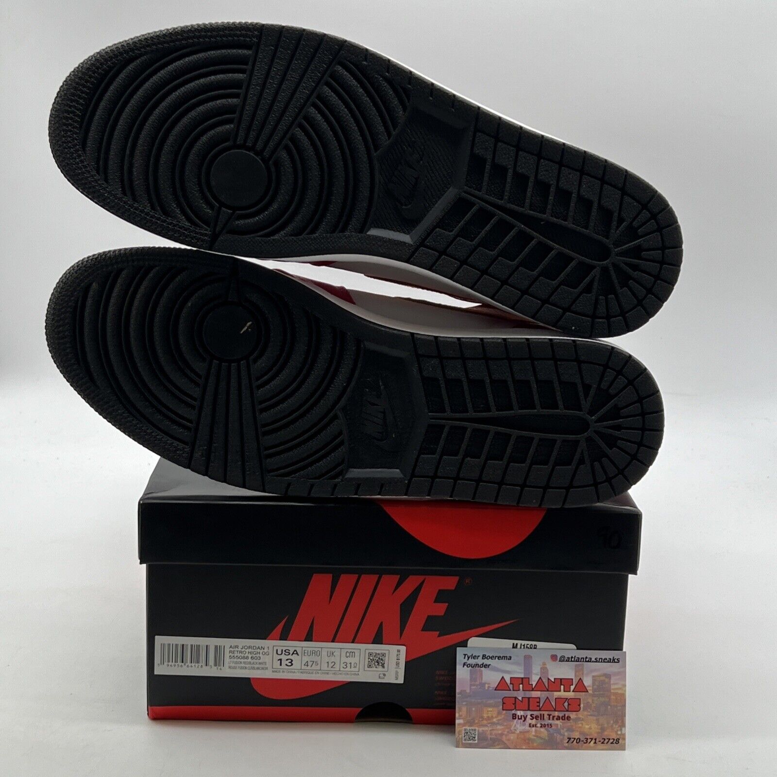 Size 13 - Air Jordan 1 Retro High OG Light Fusion Red 2021 (555088-603)