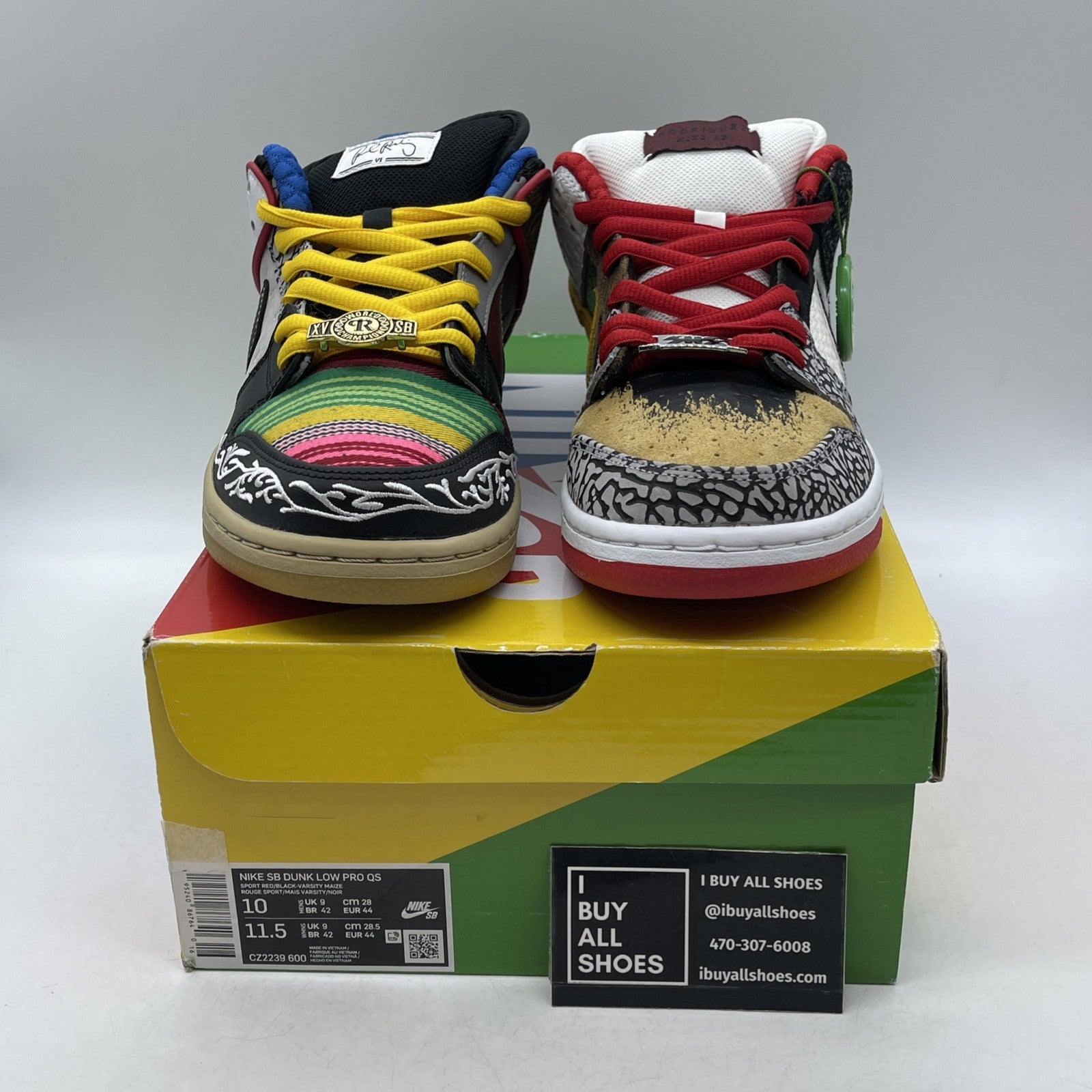 Size 10 - Nike SB Dunk Low What The Paul (CZ2239-600)