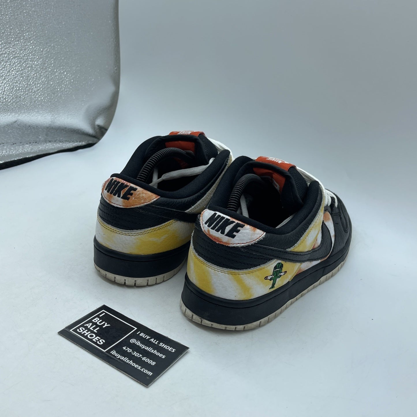 Size 9 - Nike Dunk SB Low Tie-Dye Raygun Black (BQ6832-001)