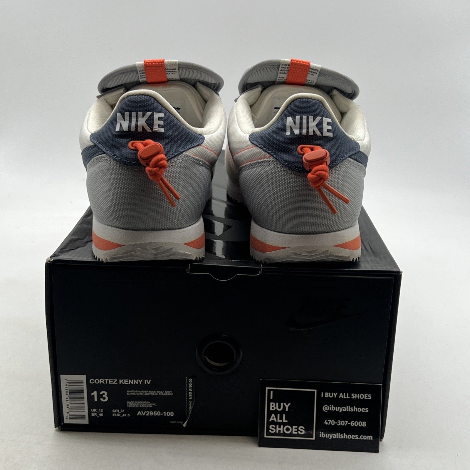 Size 13 - Nike Kendrick Lamar x Cortez Basic Slip House Shoes (AV2950-100)