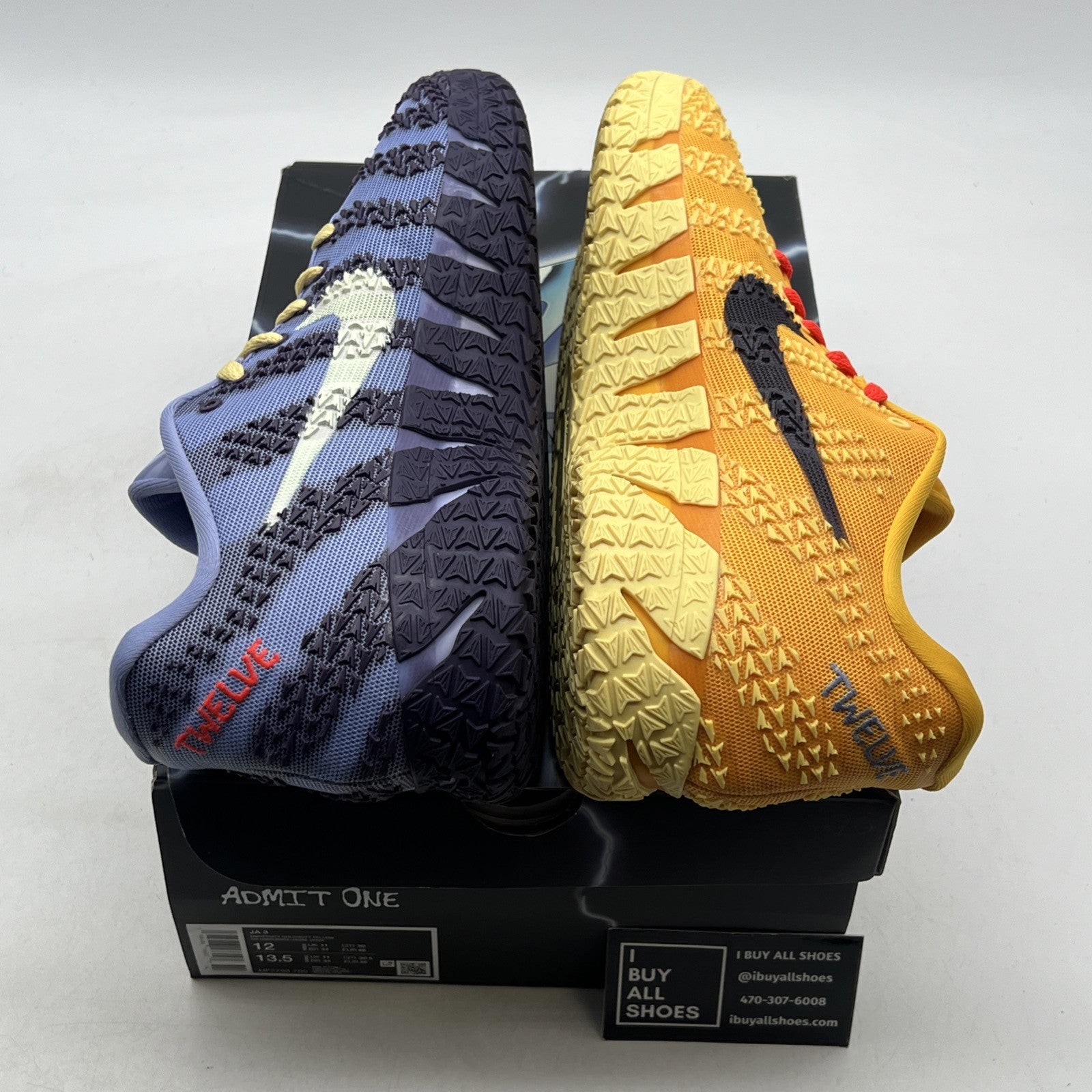 Size 12 - Nike Ja 3 Channel 12 - (HF2793-700)